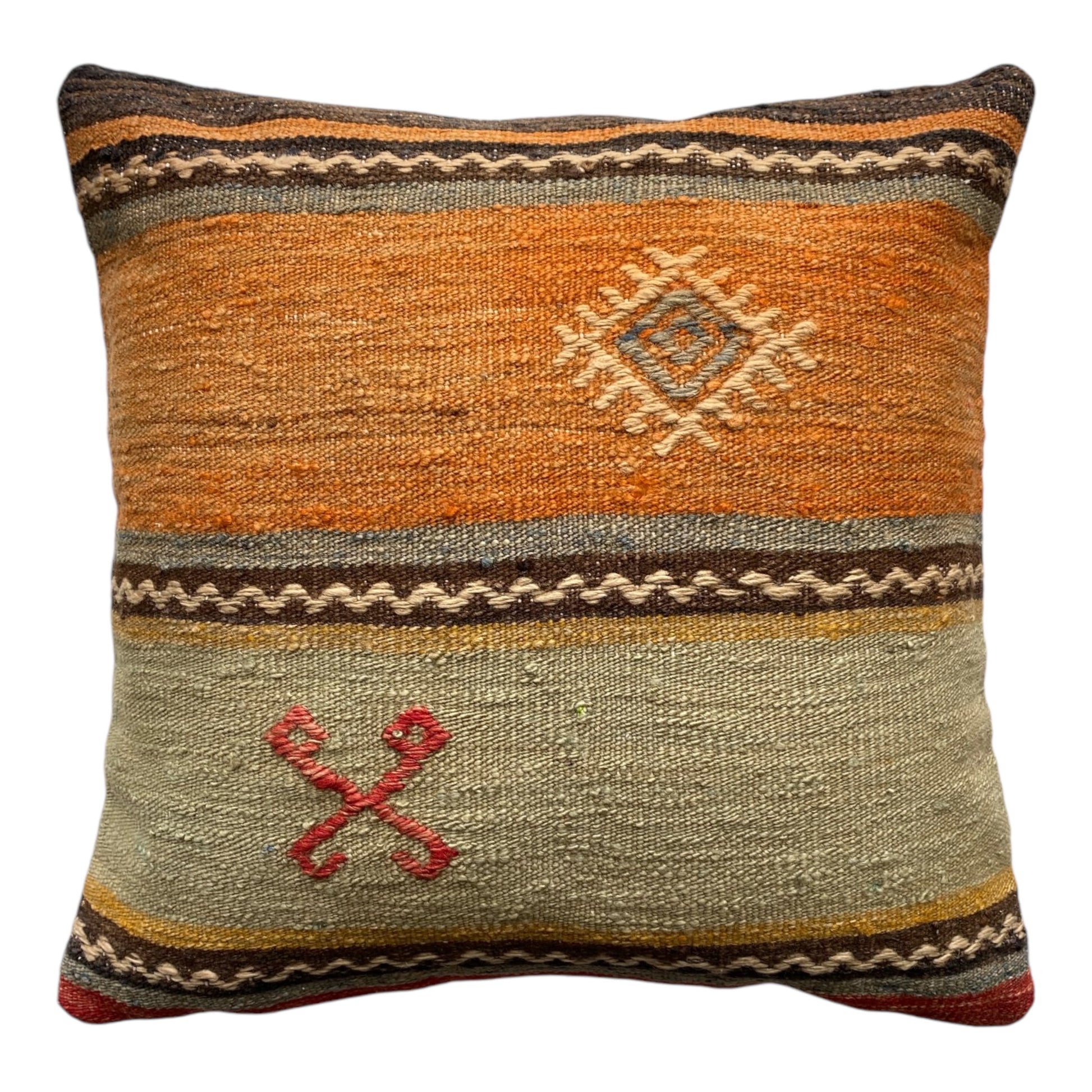 Turkish Kilim Pillow / Cushion Cover - Kilim Art Gallery