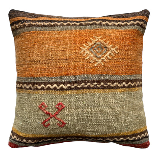 Turkish Kilim Pillow / Cushion Cover - Kilim Art Gallery