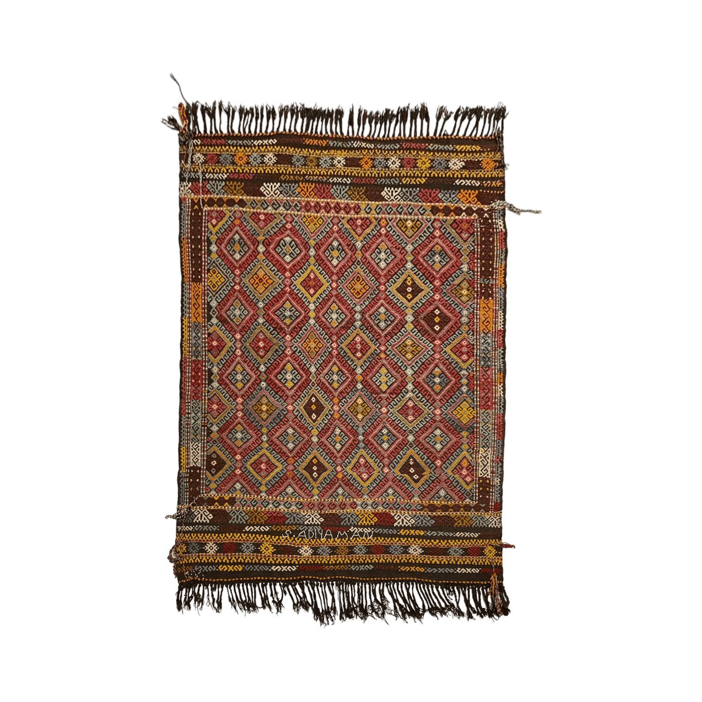 Turkish Nomadic Karakecili Cicim from West Anatolia - Kilim Art Gallery