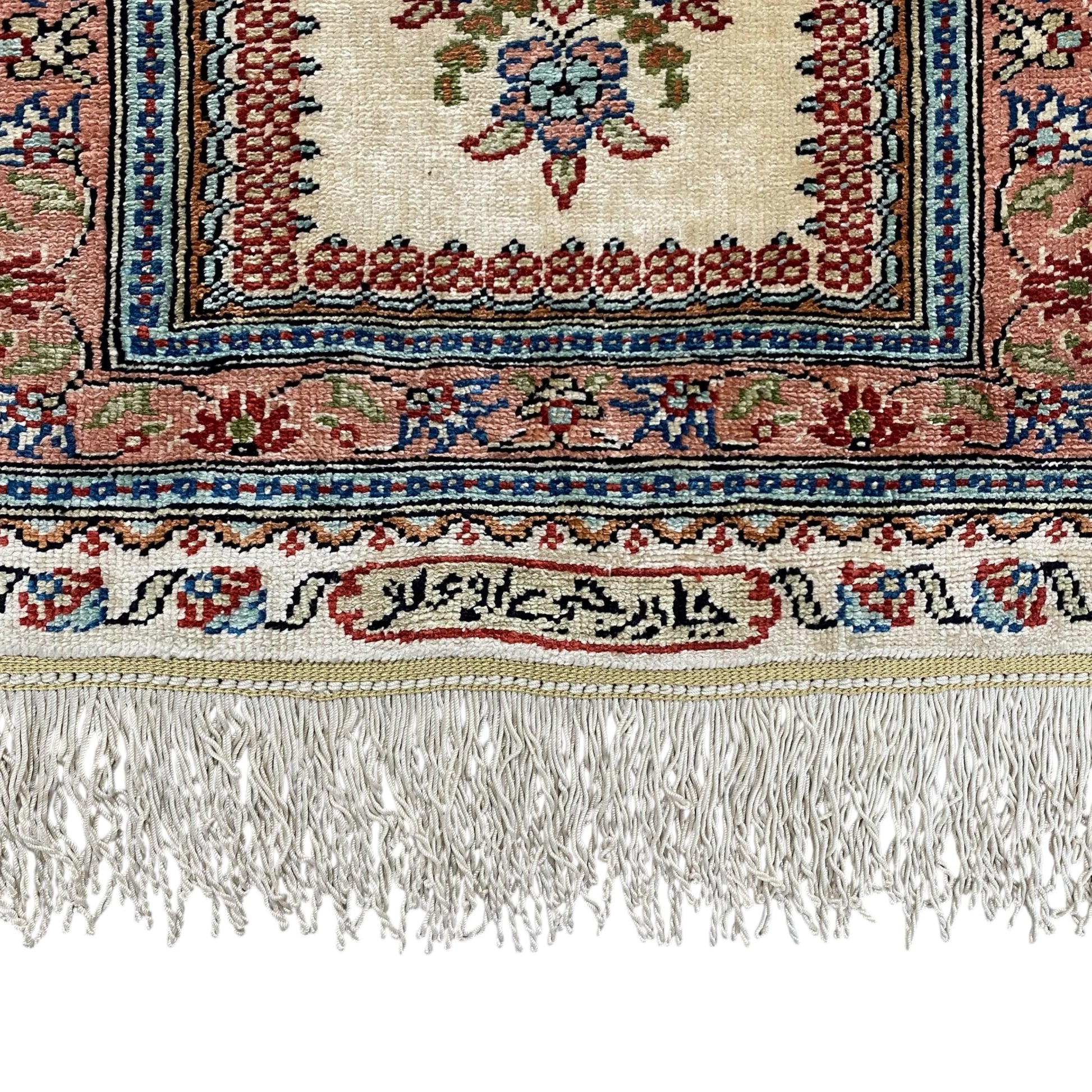 Turkish Silk Rug Wall Hanging - Kilim Art Gallery