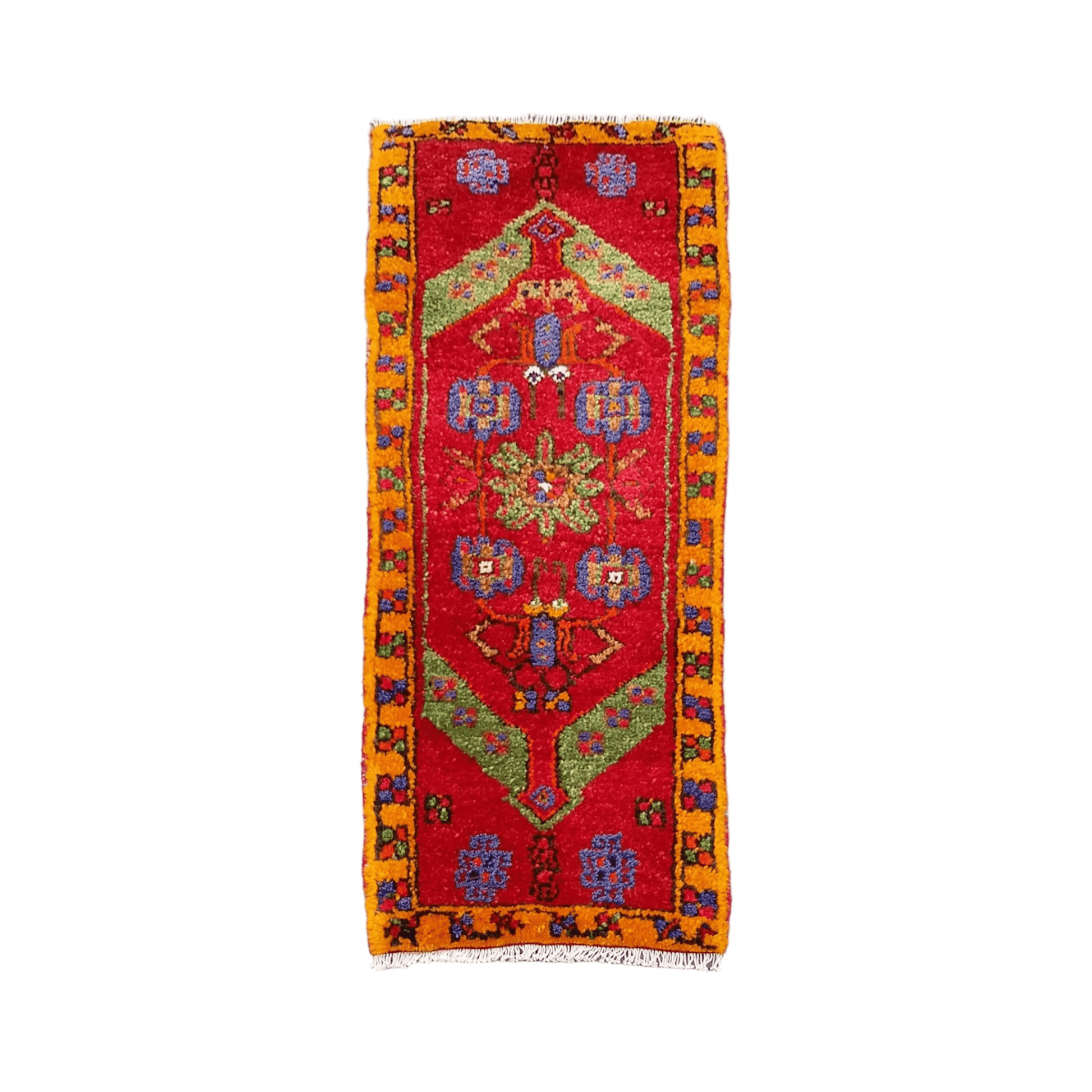Turkish Tribal Nomadic Small Carpet Rug - Kilim Art Gallery
