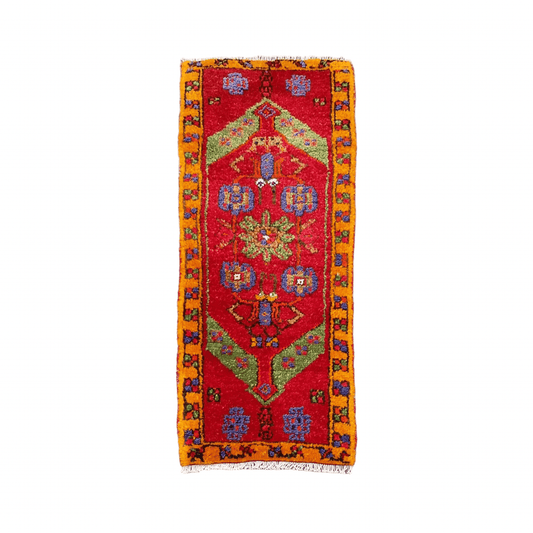 Turkish Tribal Nomadic Small Carpet Rug - Kilim Art Gallery