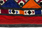 Turkmen Plain Weave / Twill Weave Patchwork Wall Hanging - Kilim Art Gallery