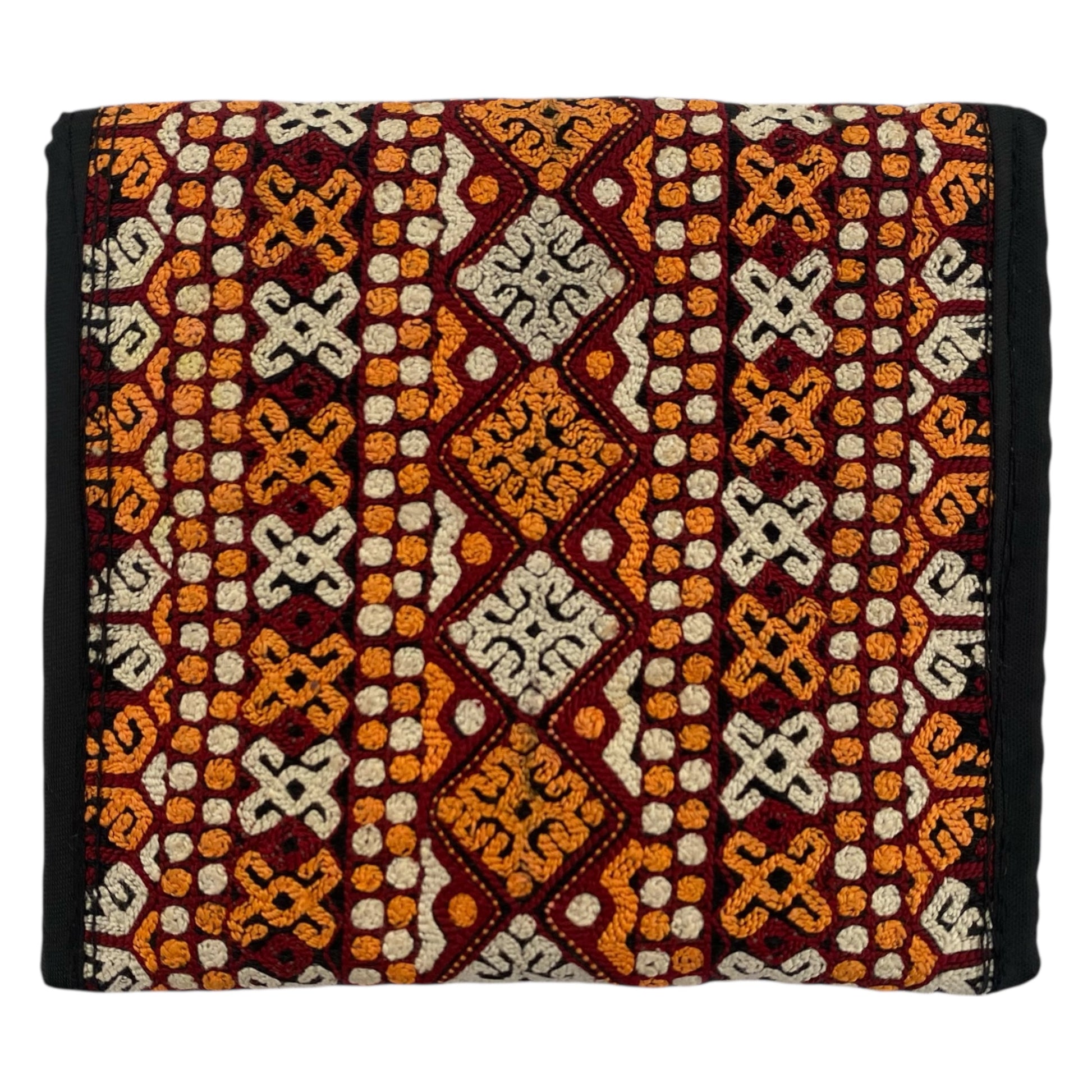 Turkoman Ersari Embroidered Pouch Purse Case - Kilim Art Gallery