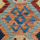 Turquoise Blue Kilim Runner Rug - Kilim Art Gallery