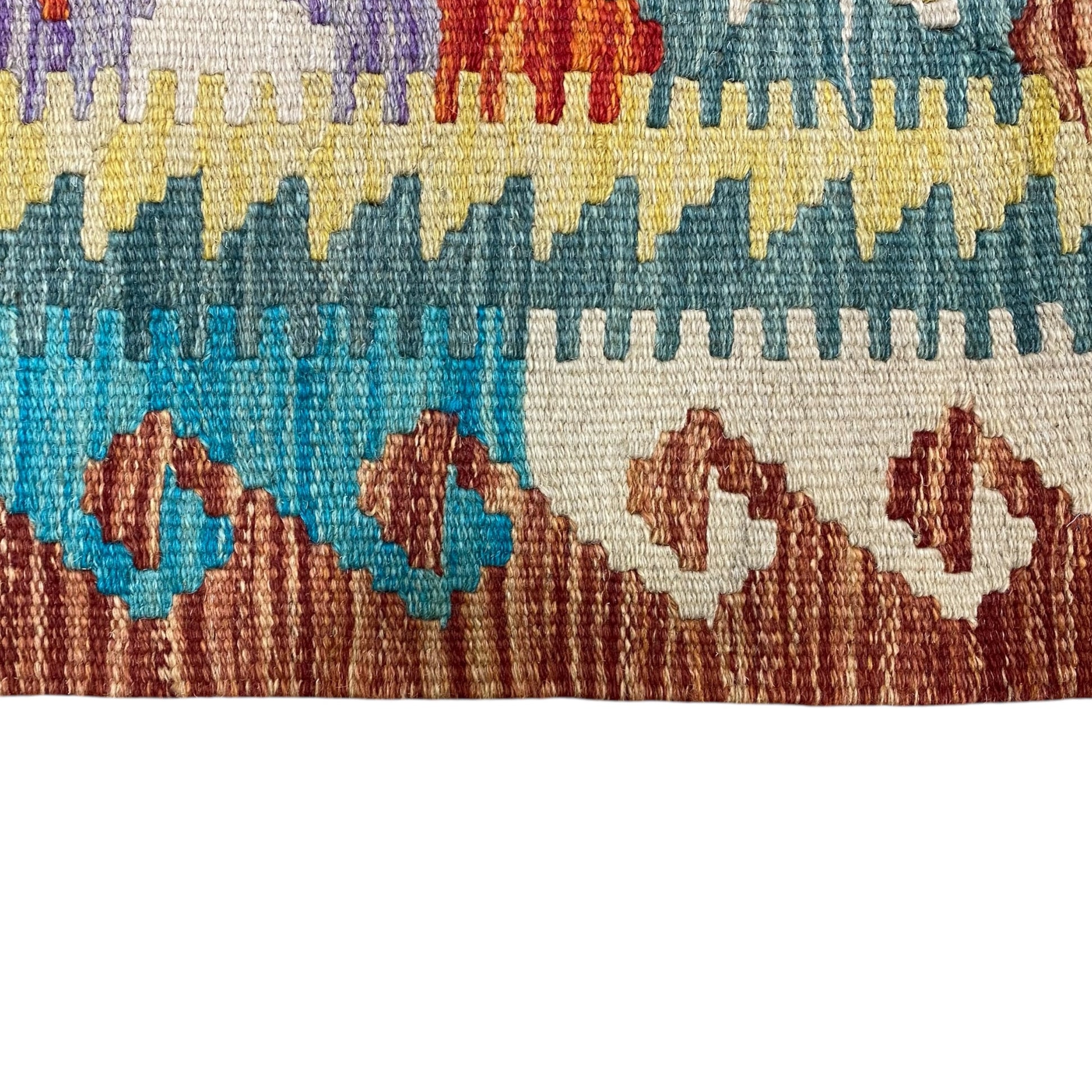 Turquoise Kilim Runner Rug