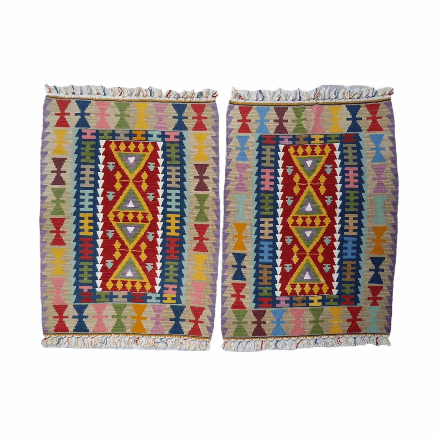 Twin Kayseri Gomurgen Kilim Rugs - Kilim Art Gallery