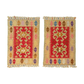 Twin Small Turkish Kilims - Kilim Art Gallery