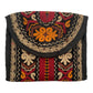 Uzbek Embroidered Boho Pouch Purse Case - Kilim Art Gallery