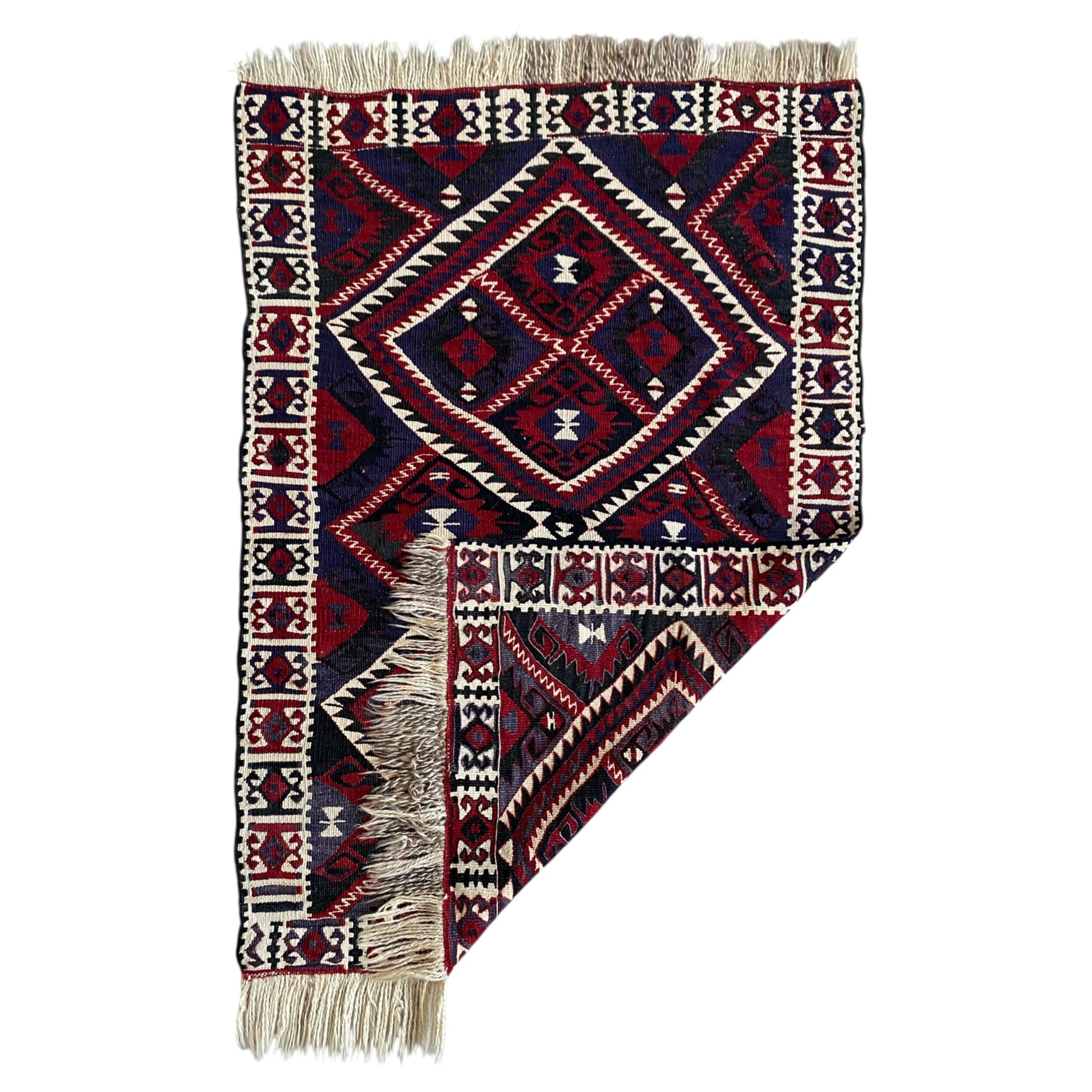 Van / Hakkari Jirki Tribal Kilim Rug - Kilim Art Gallery