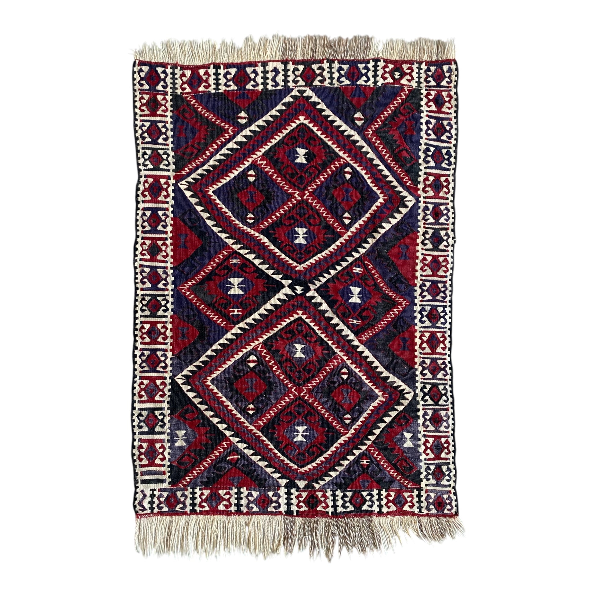 Van / Hakkari Jirki Tribal Kilim Rug - Kilim Art Gallery