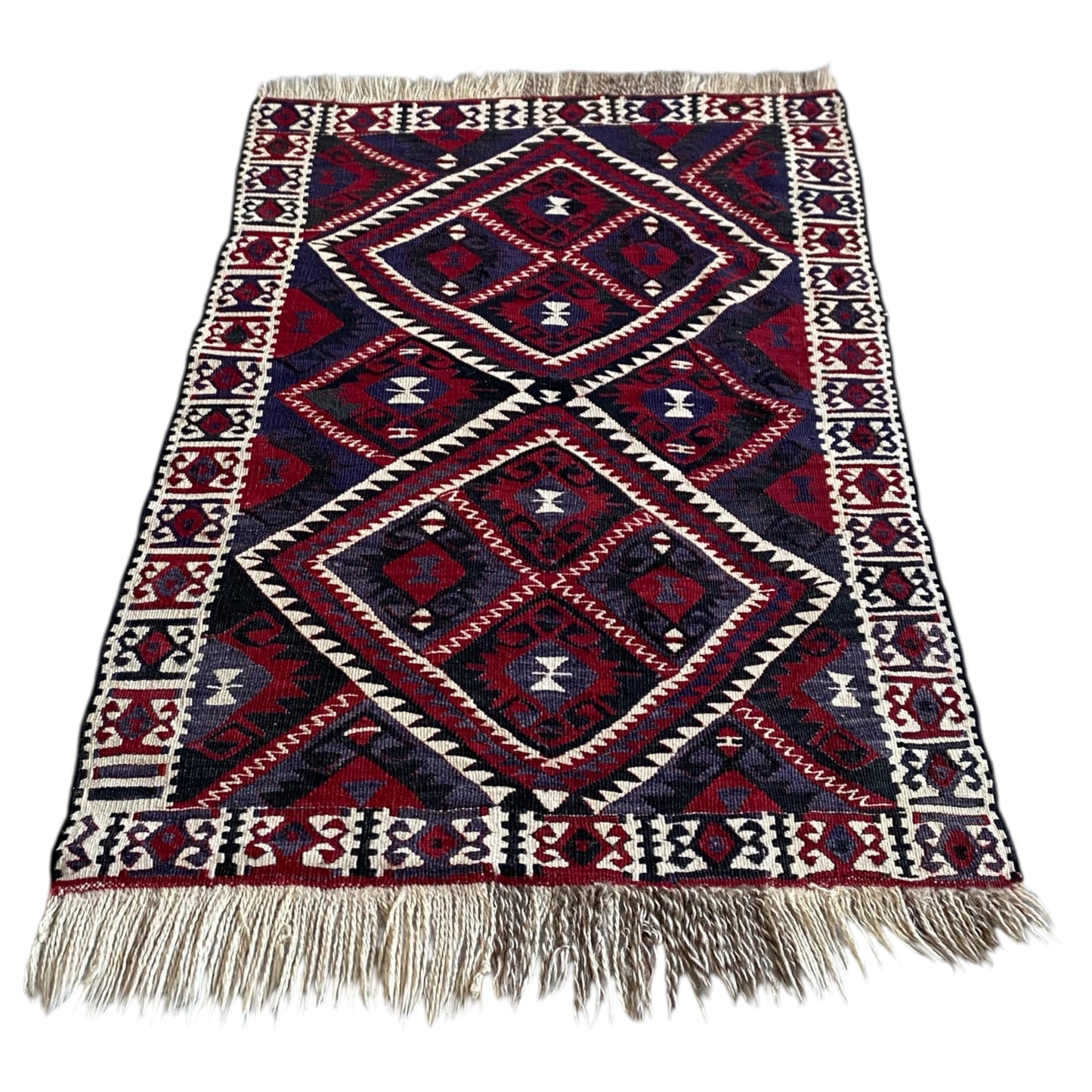 Van / Hakkari Jirki Tribal Kilim Rug - Kilim Art Gallery