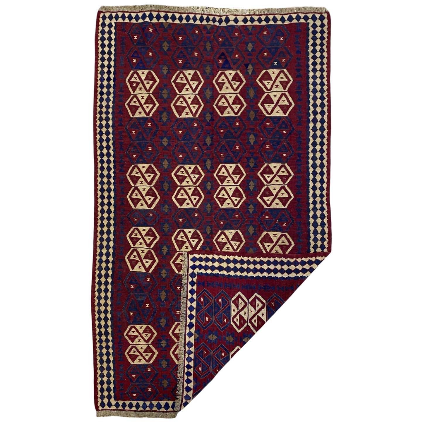 Van Hakkari Tribal Kilim Rug - Kilim Art Gallery
