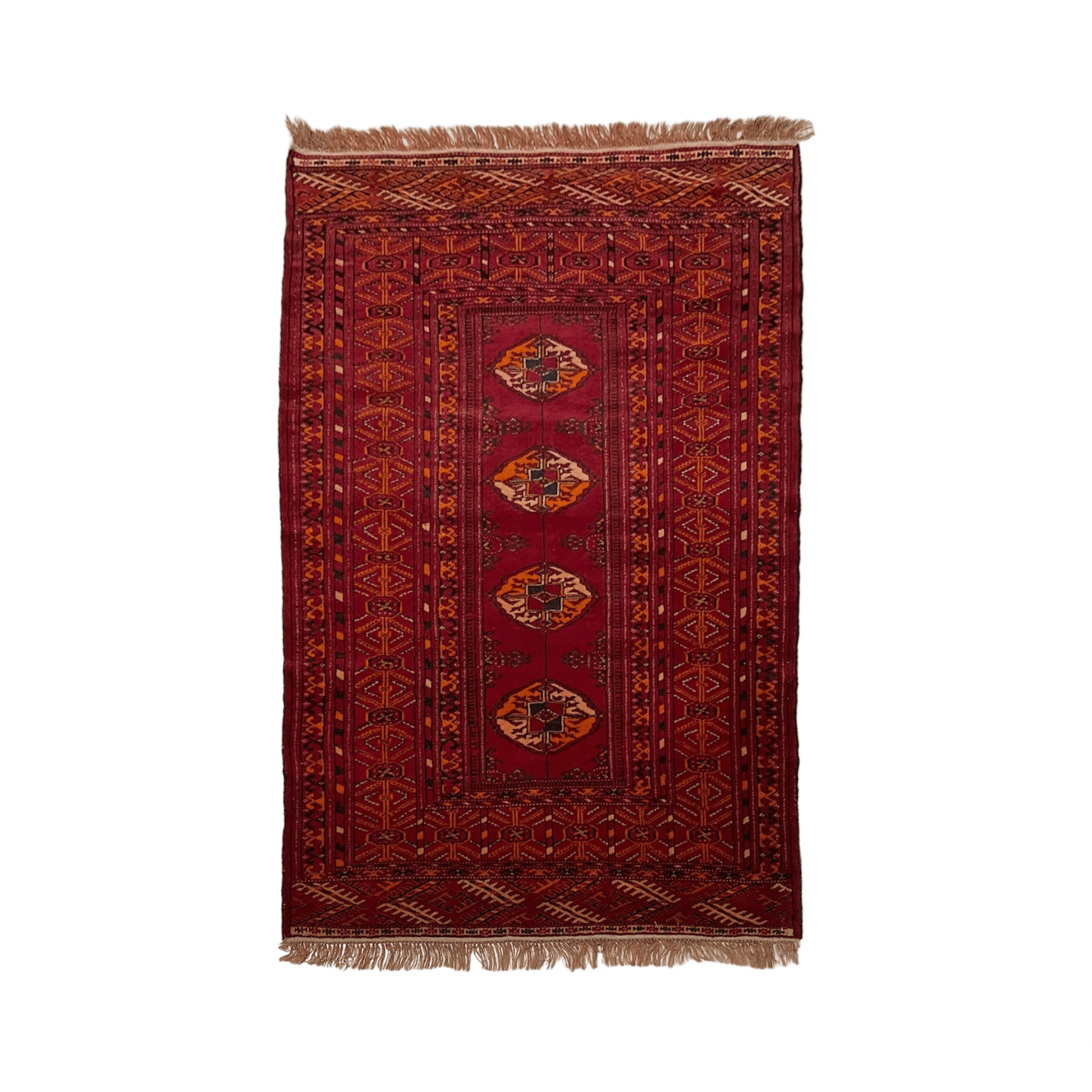 Very Fine Turkmen Buhara Carpet Rug - Kilim Art Gallery