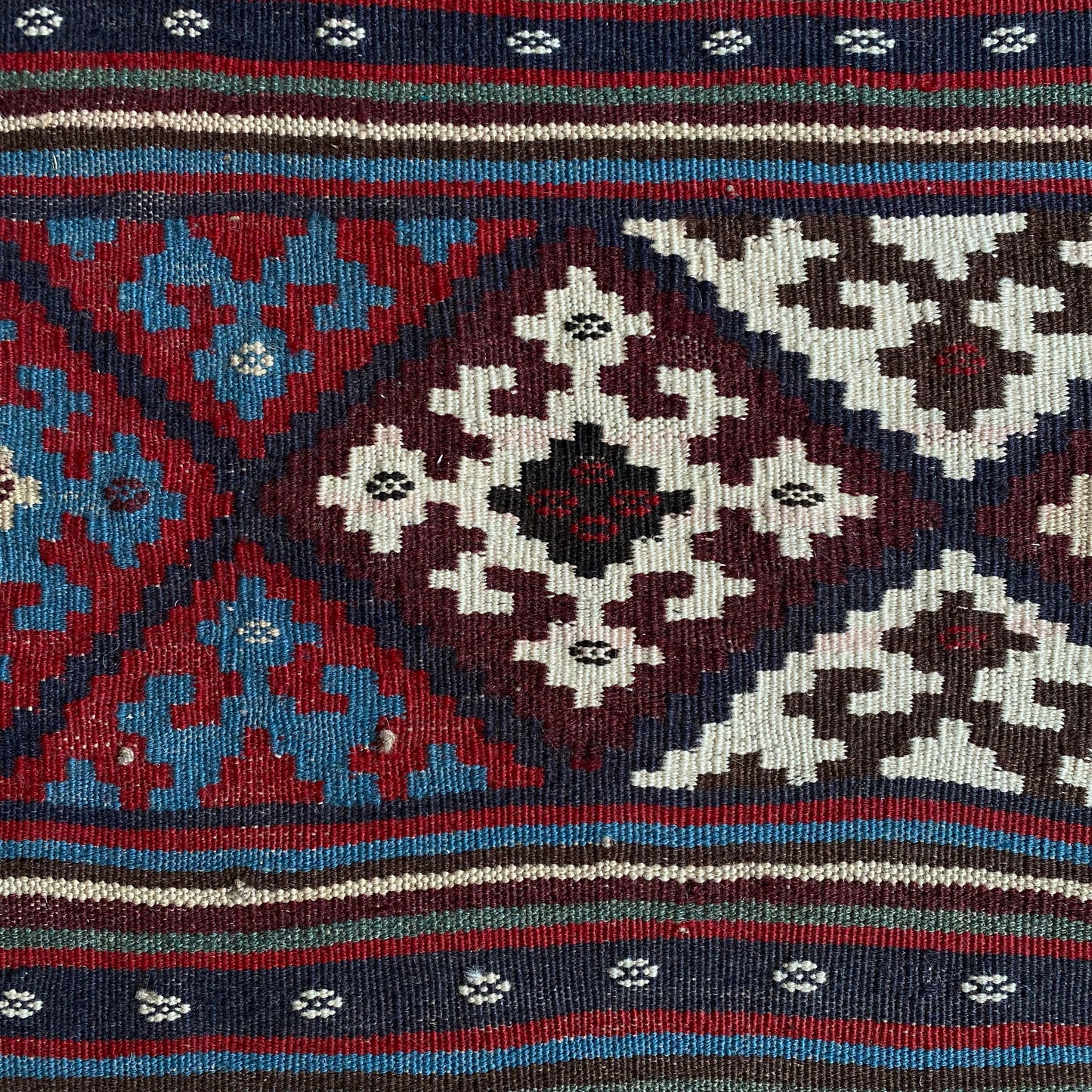 Vintage Afshar Kilim Rug - Kilim Art Gallery