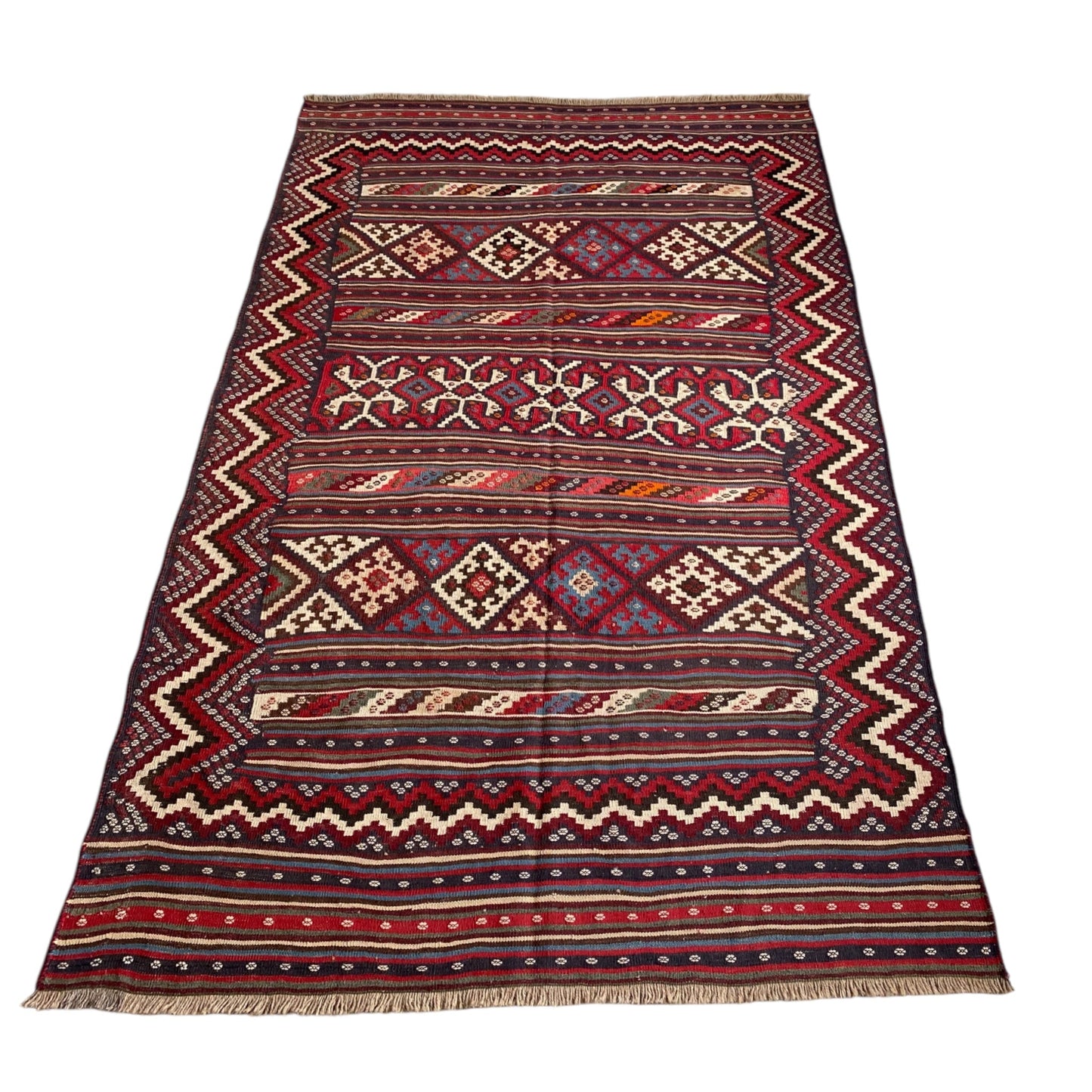 Vintage Afshar Kilim Rug - Kilim Art Gallery