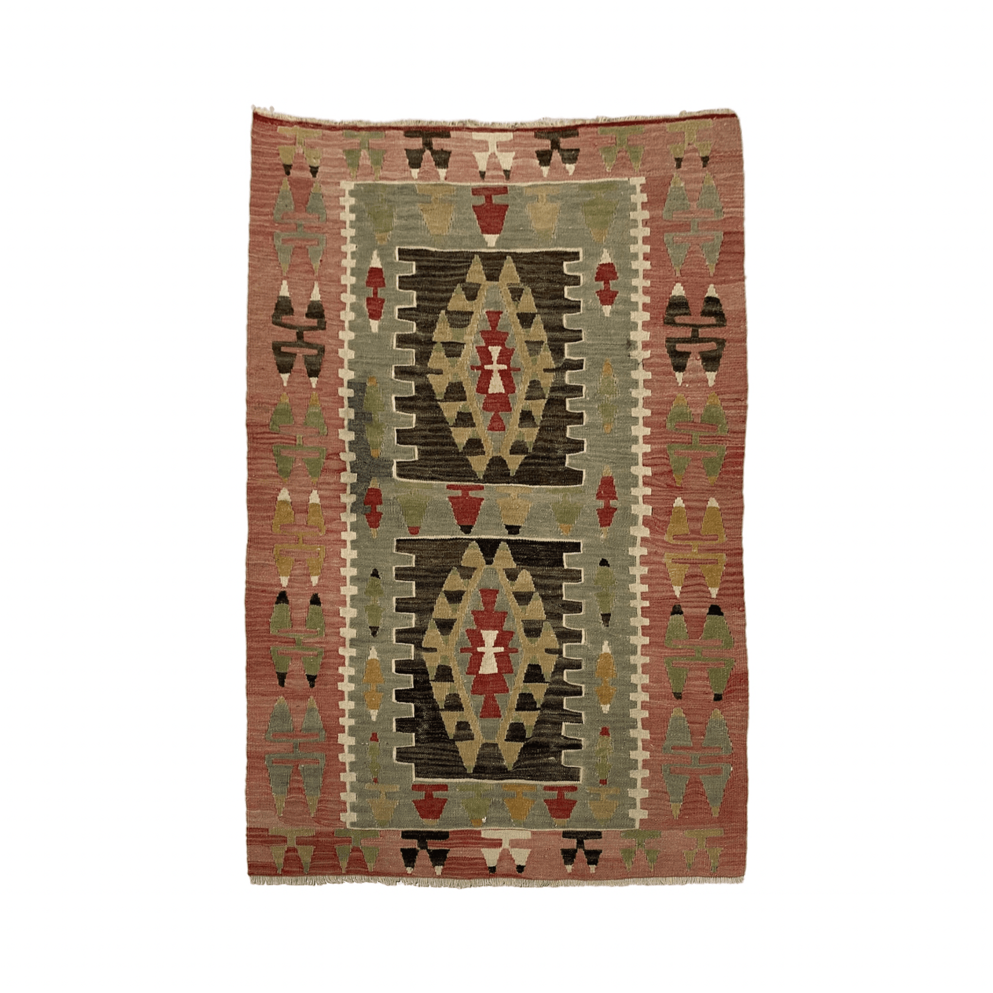 Vintage Anatolian Esme Kilim - Kilim Art Gallery