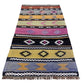 Vintage Anatolian Nomadic Boho Kilim Rug - Kilim Art Gallery