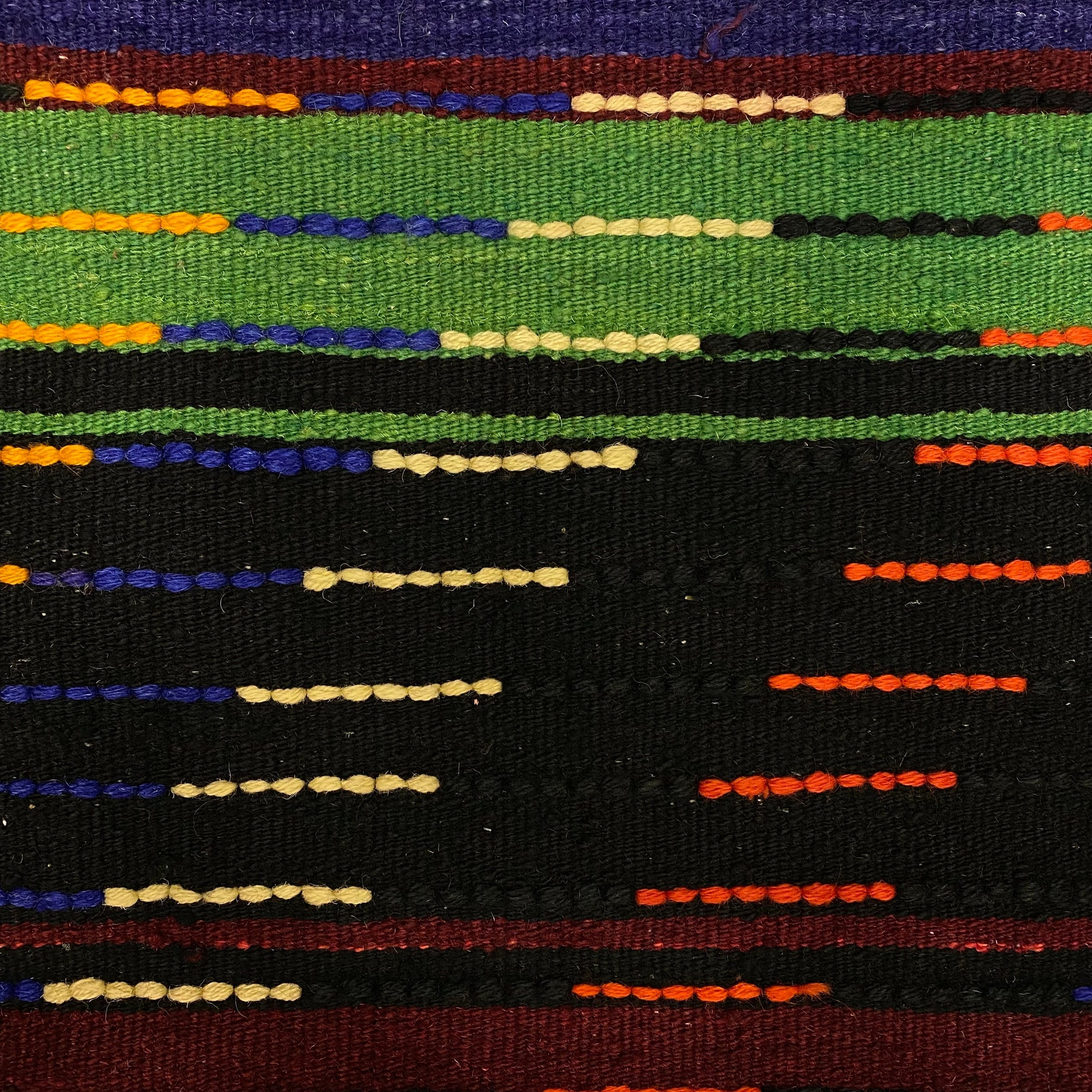 Vintage Anatolian Shaggy Tüllü Yatak Rug - Kilim Art Gallery