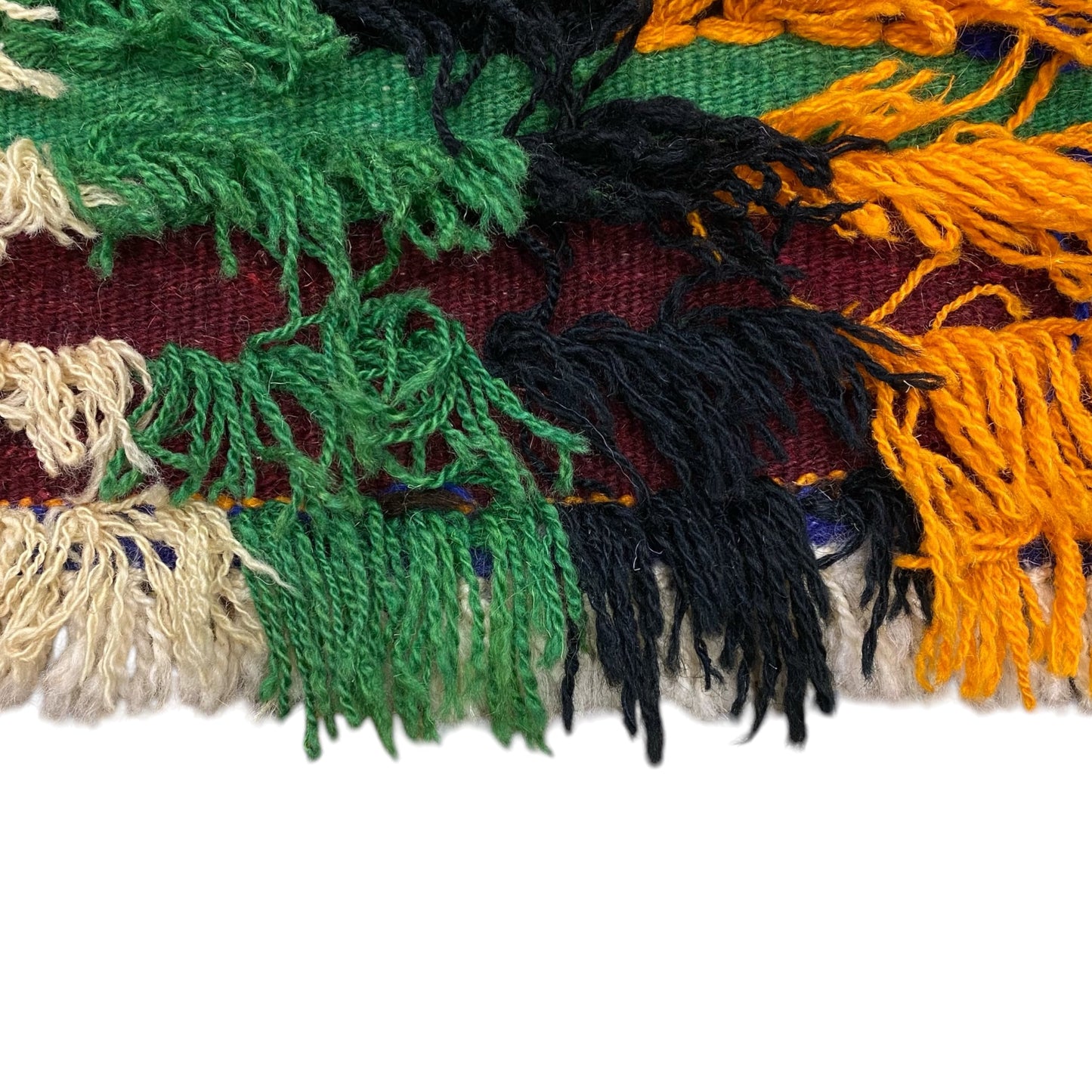 Vintage Anatolian Shaggy Tüllü Yatak Rug - Kilim Art Gallery