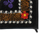 Vintage Black Velvet Suzani Wall Hanging - Kilim Art Gallery