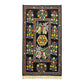 Vintage Black Velvet Suzani Wall Hanging - Kilim Art Gallery