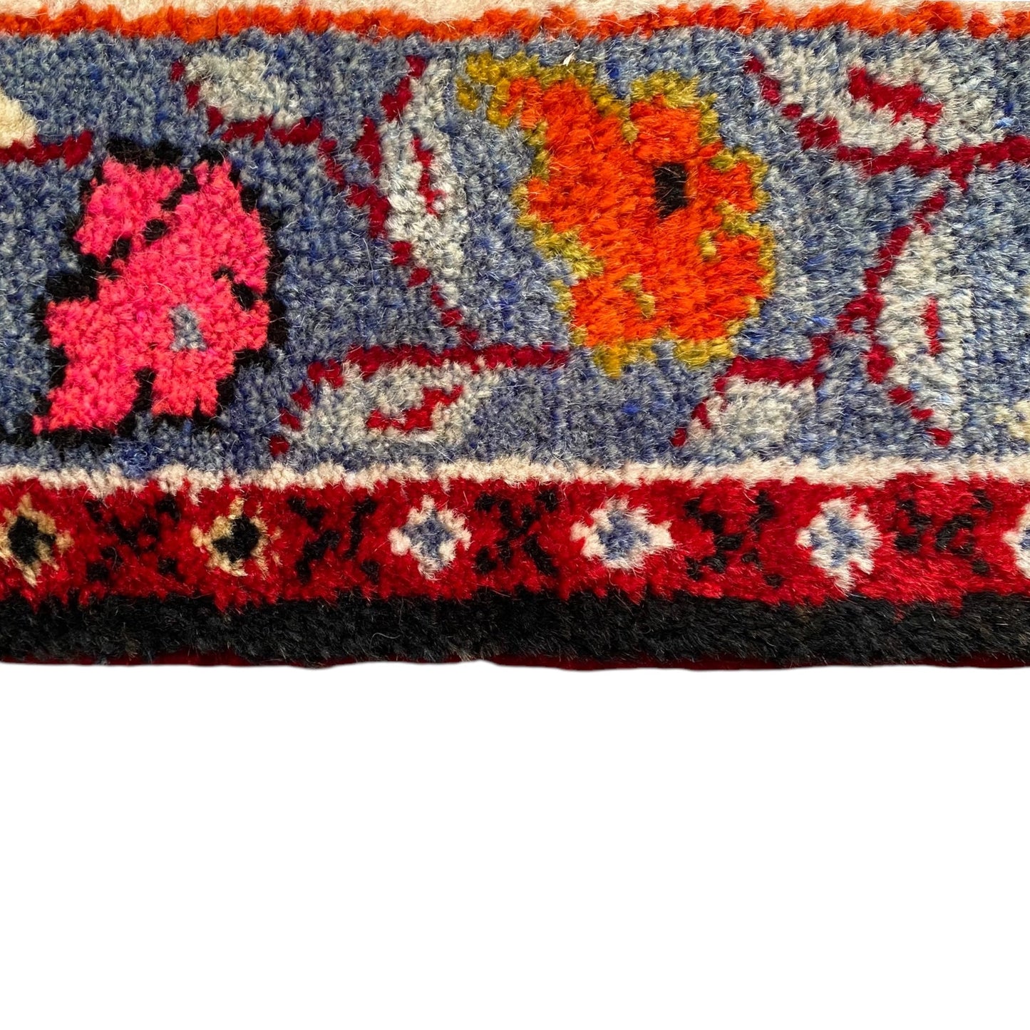Vintage Bohemian Turkish Güney Rug Carpet - Kilim Art Gallery