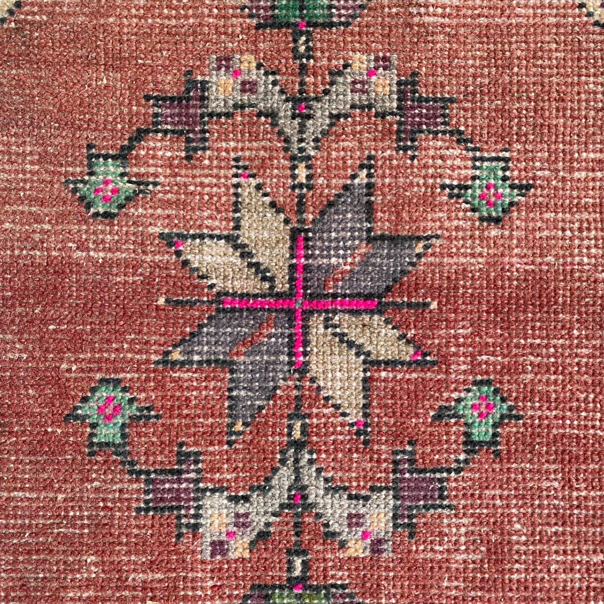 Vintage Boho Turkish Oushak Rug - Kilim Art Gallery