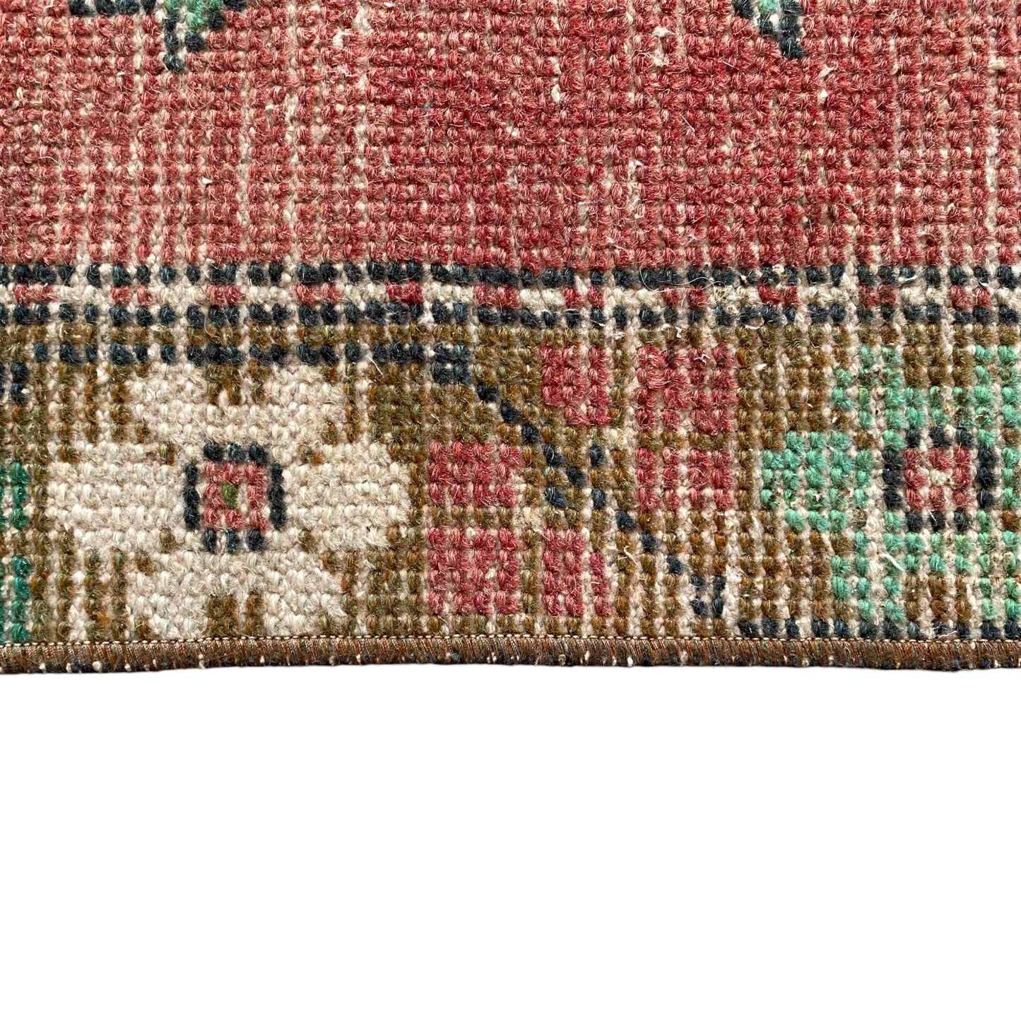 Vintage Boho Turkish Oushak Rug - Kilim Art Gallery