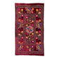 Vintage Burgundy Velvet Suzani - Kilim Art Gallery