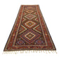 Vintage Caucasian Soumak Runner Rug - Kilim Art Gallery