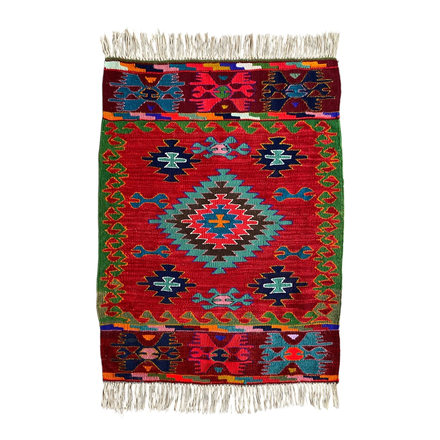 Vintage DAZKIRI Kilim Rug - Kilim Art Gallery