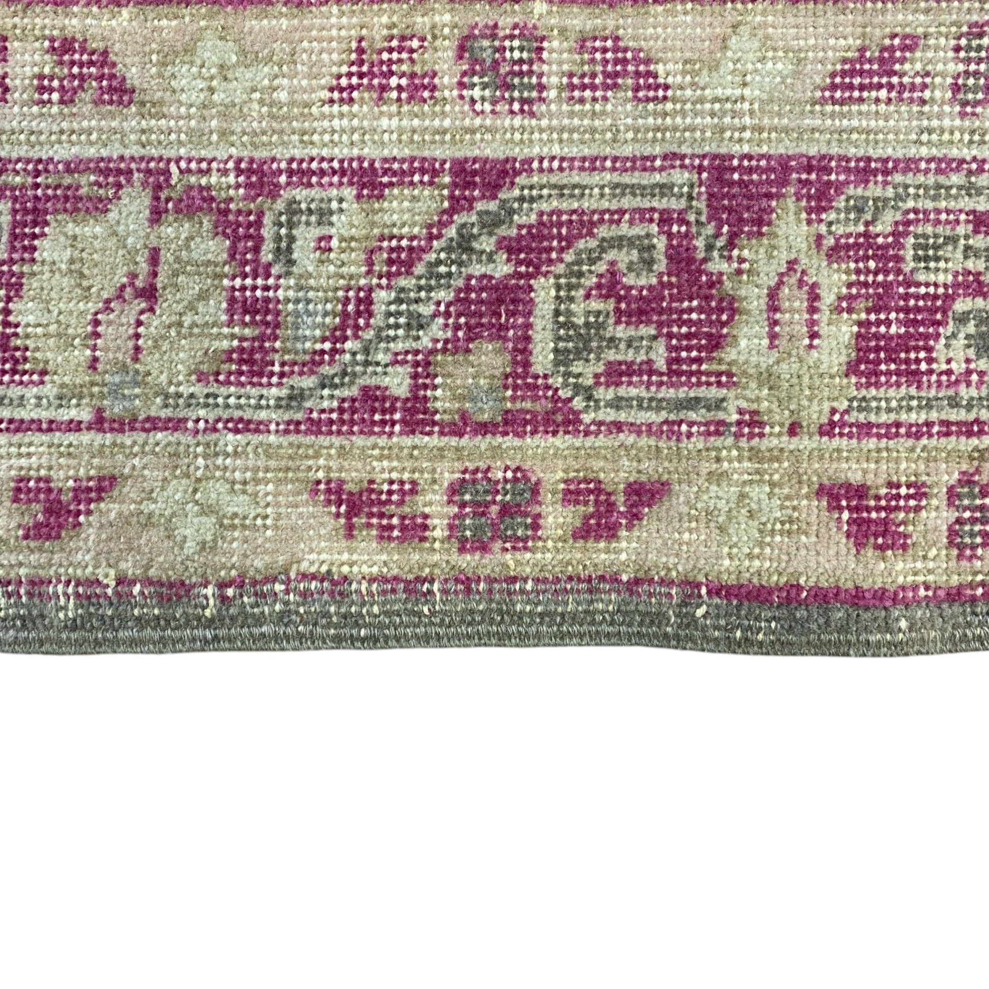 Vintage Decorative Turkish Oushak Rug - Kilim Art Gallery