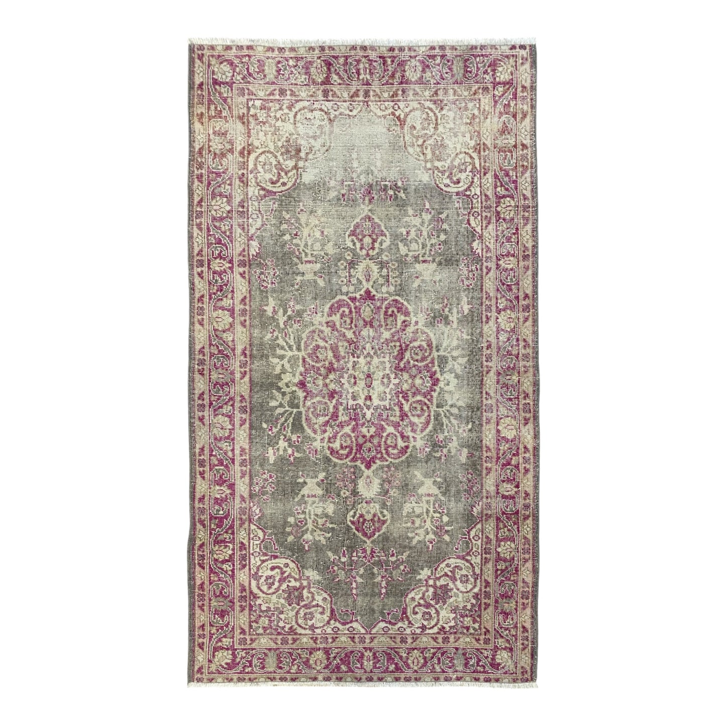 Vintage Decorative Turkish Oushak Rug - Kilim Art Gallery