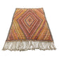 Vintage Geometric Design Turkish Nomadic Cicim Kilim Rug - Kilim Art Gallery
