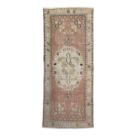 Vintage Muted Color Guney Rug Carpet - Kilim Art Gallery