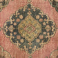 Vintage Muted Pink Turkish Oushak Runner Rug - Kilim Art Gallery