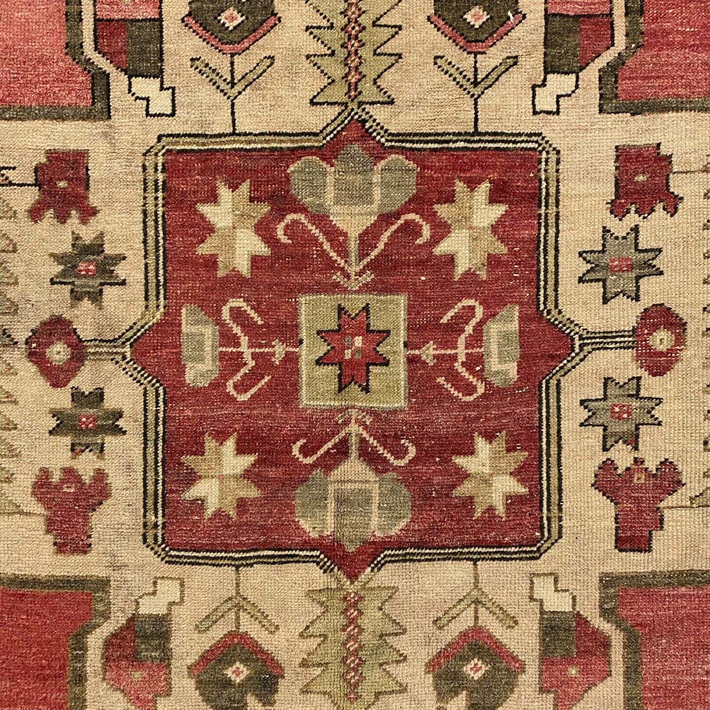 Vintage Oushak Rug - Kilim Art Gallery
