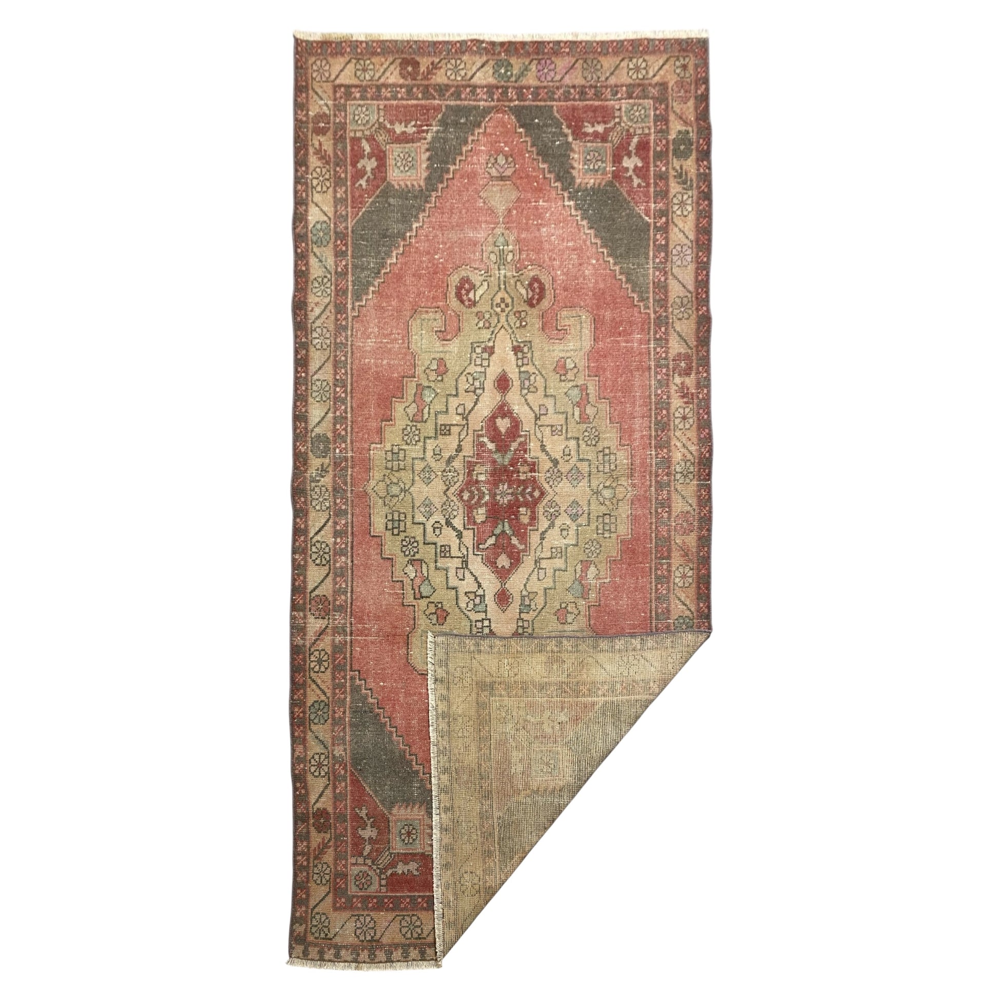 Vintage Oushak Rug - Kilim Art Gallery