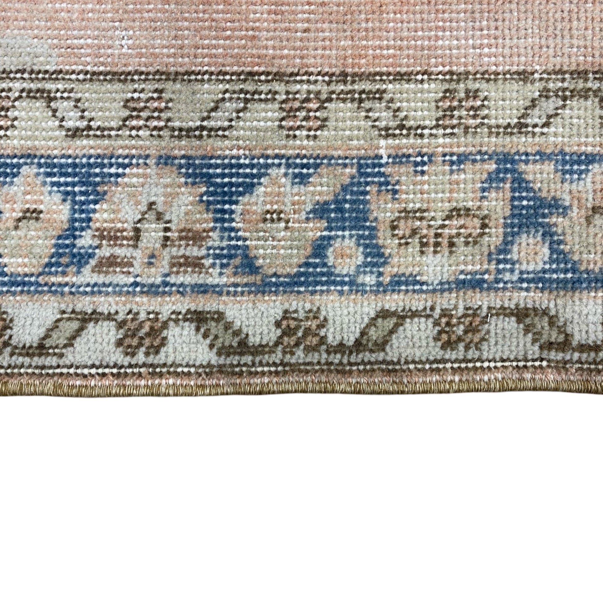 Vintage Pastel Turkish Oushak Rug - Kilim Art Gallery