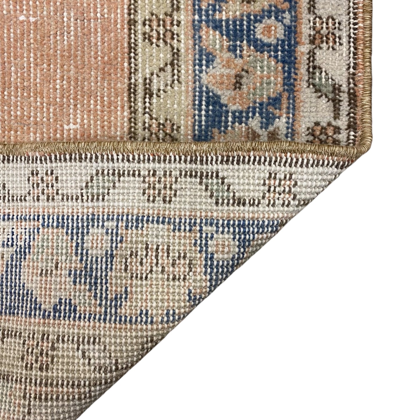 Vintage Pastel Turkish Oushak Rug - Kilim Art Gallery