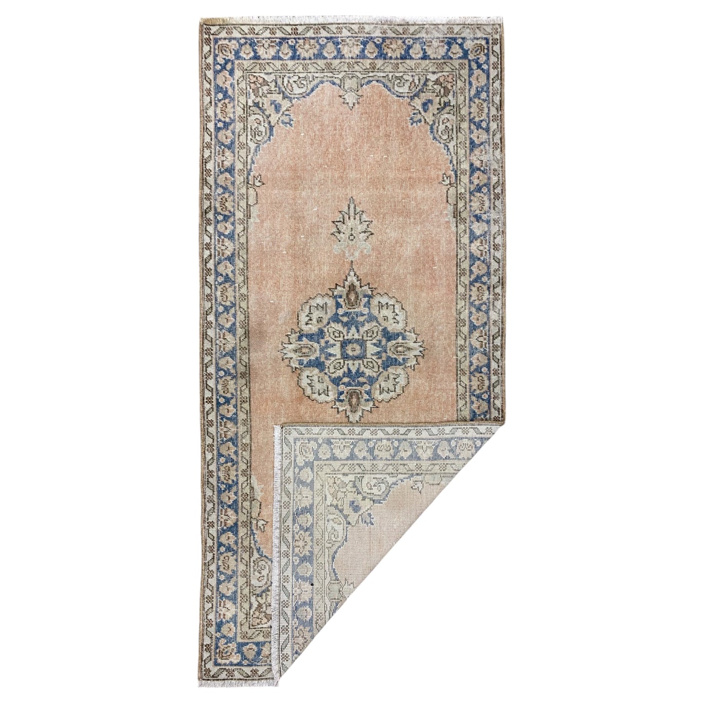 Vintage Pastel Turkish Oushak Rug - Kilim Art Gallery