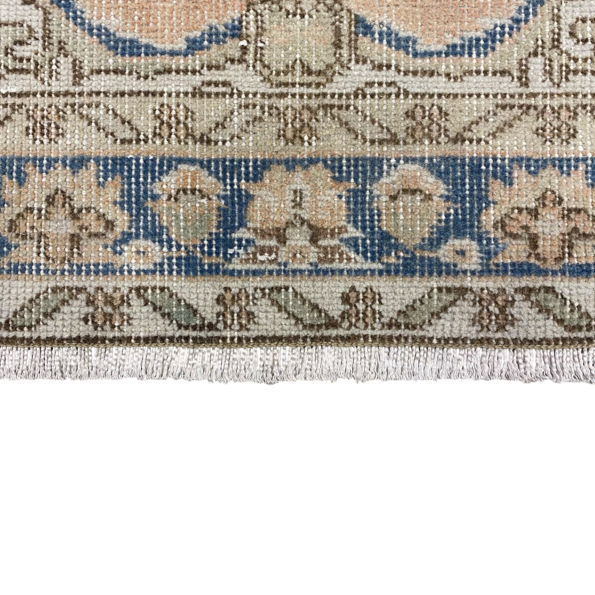 Vintage Pastel Turkish Oushak Rug - Kilim Art Gallery