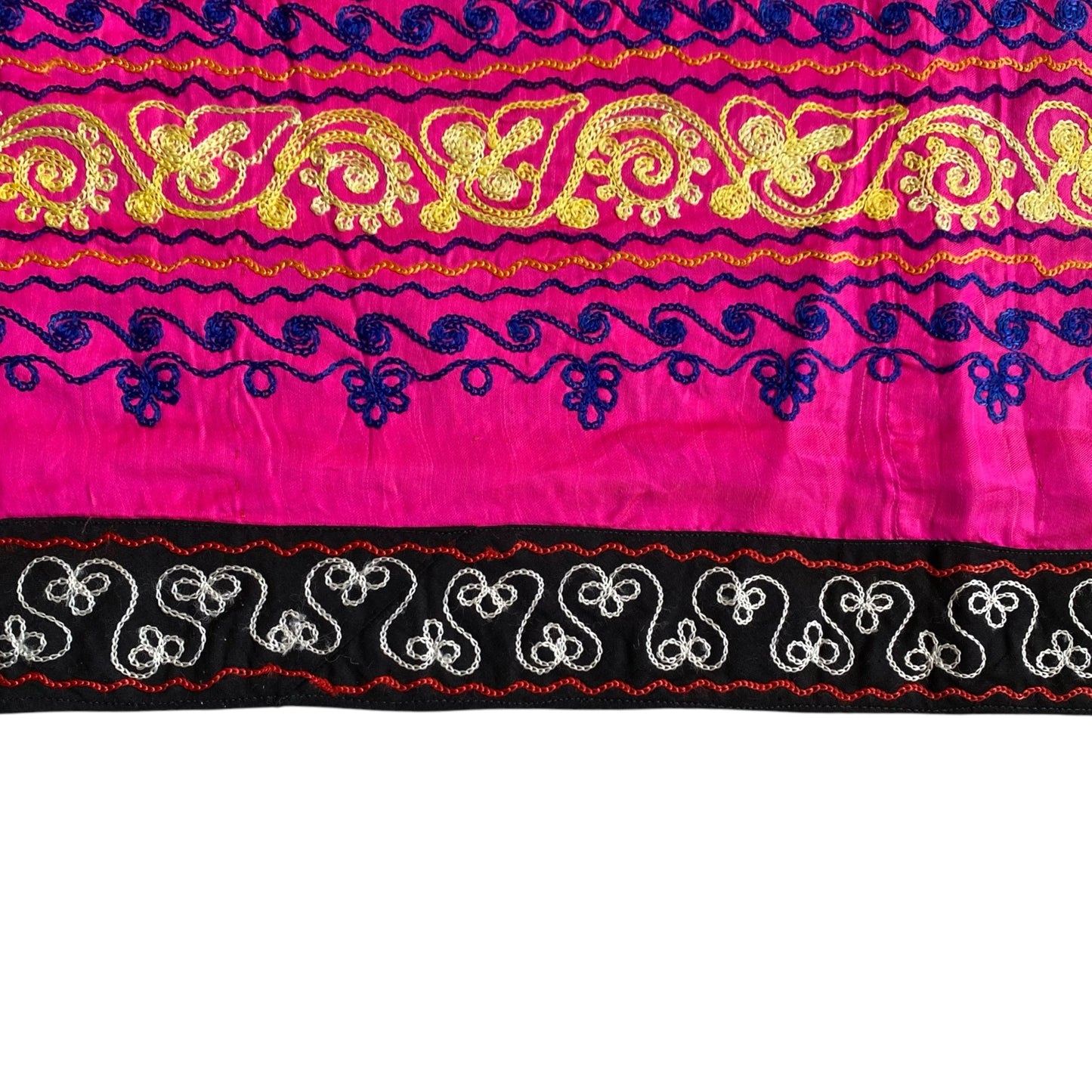 Vintage Pink Suzani Textile - Kilim Art Gallery