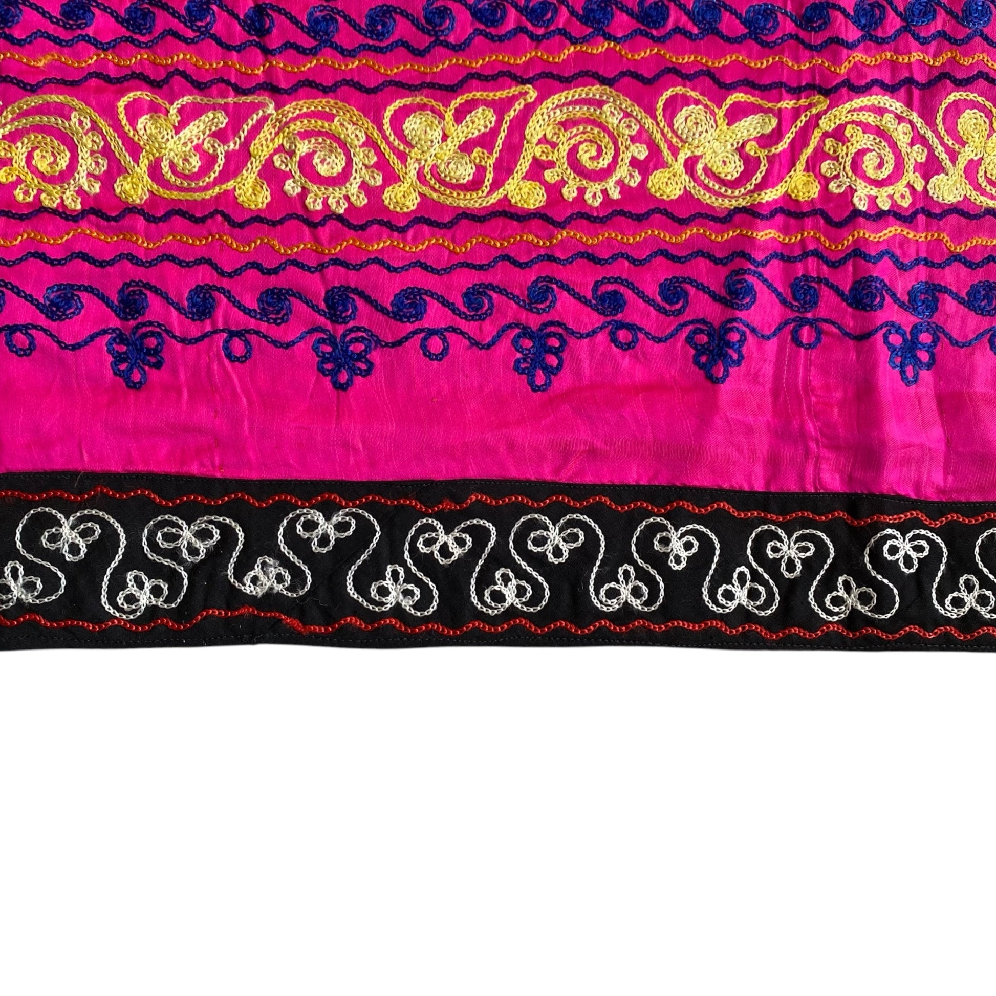 Vintage Pink Suzani Textile - Kilim Art Gallery