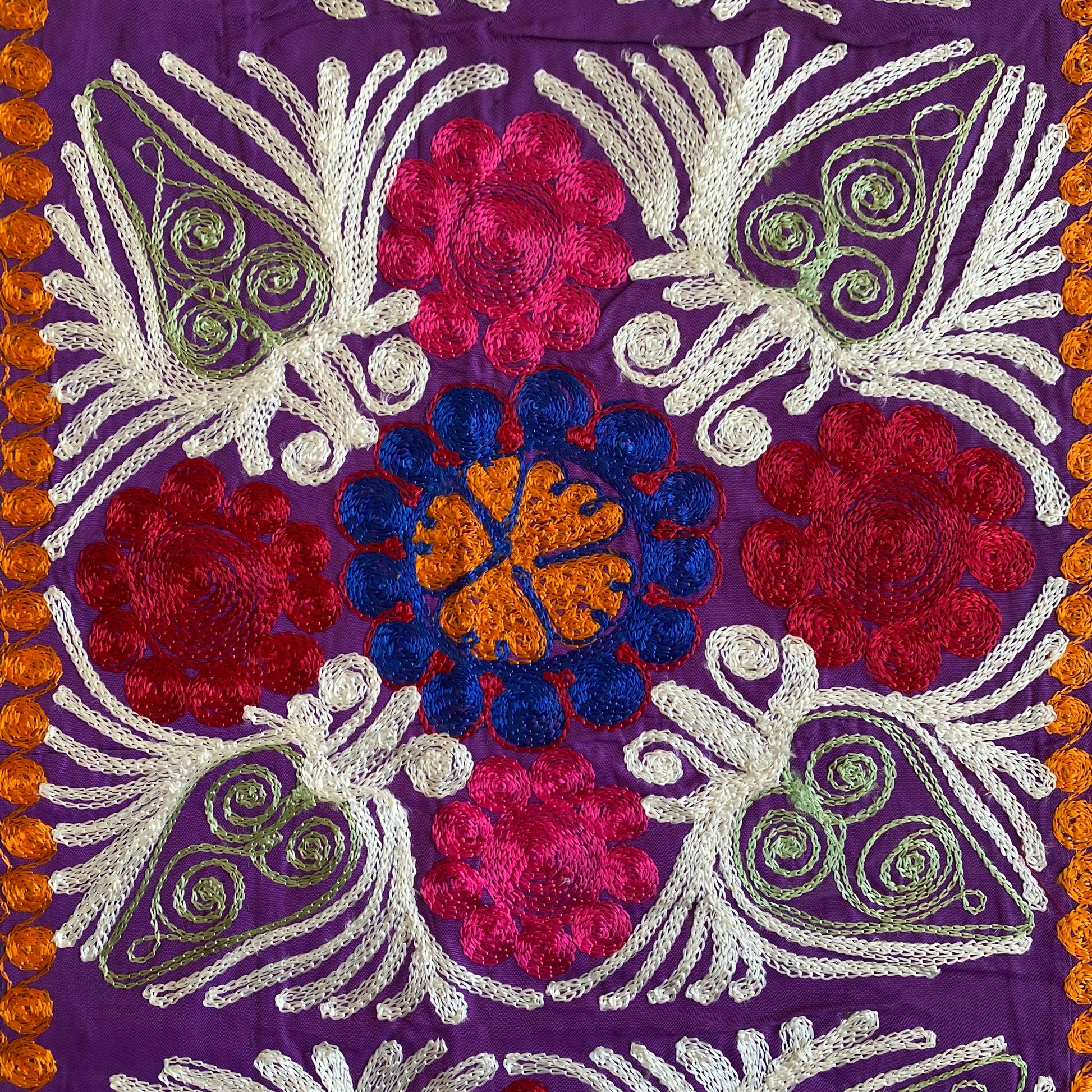 Vintage Purple Suzani Textile - Kilim Art Gallery