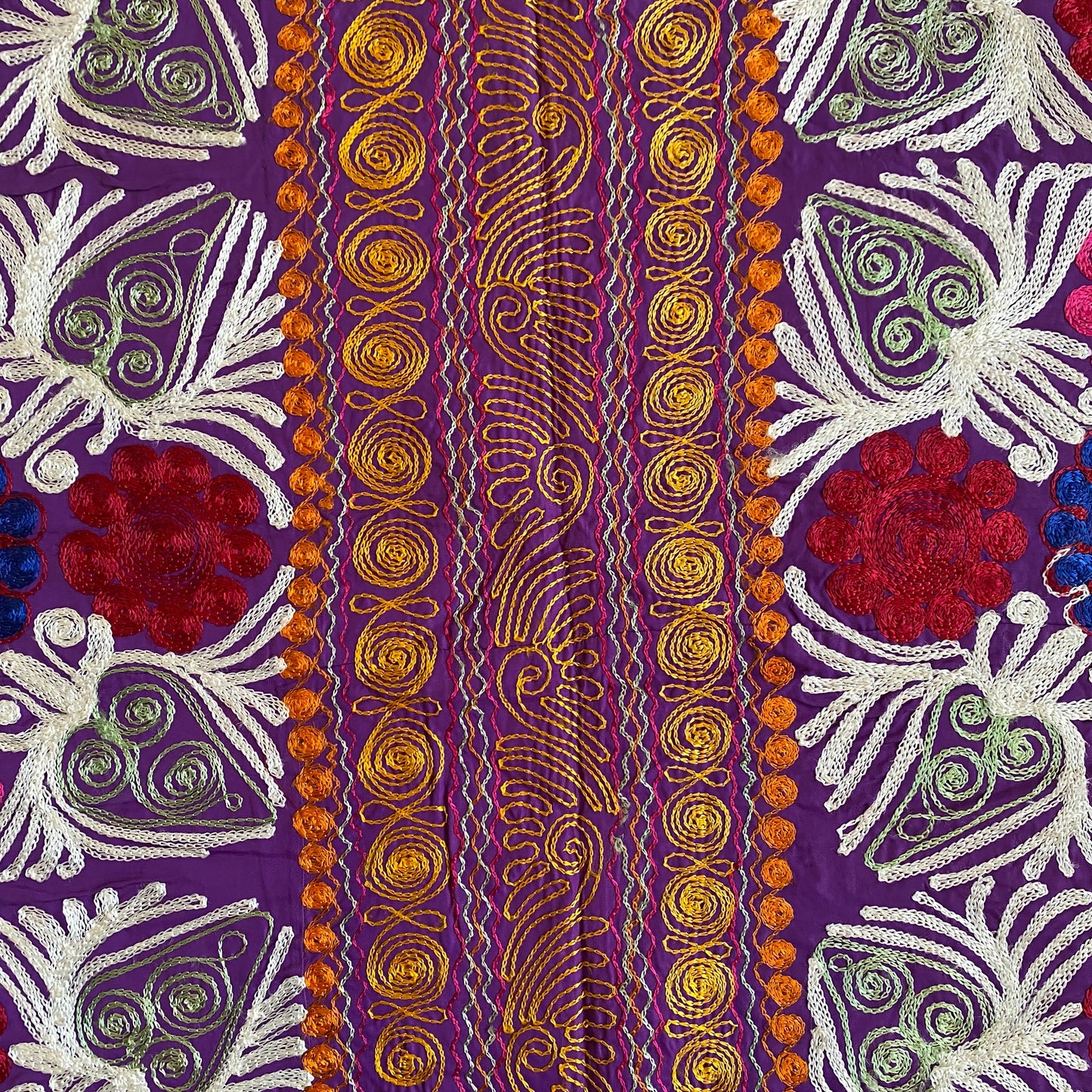 Vintage Purple Suzani Textile - Kilim Art Gallery