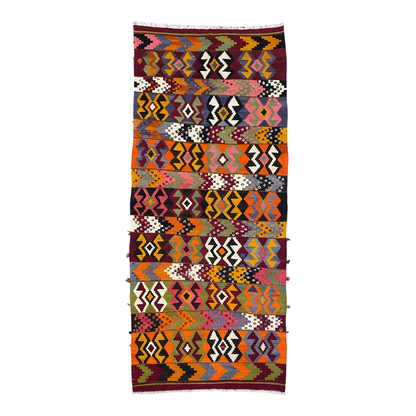 Vintage Sivas Kilim Rug - Kilim Art Gallery