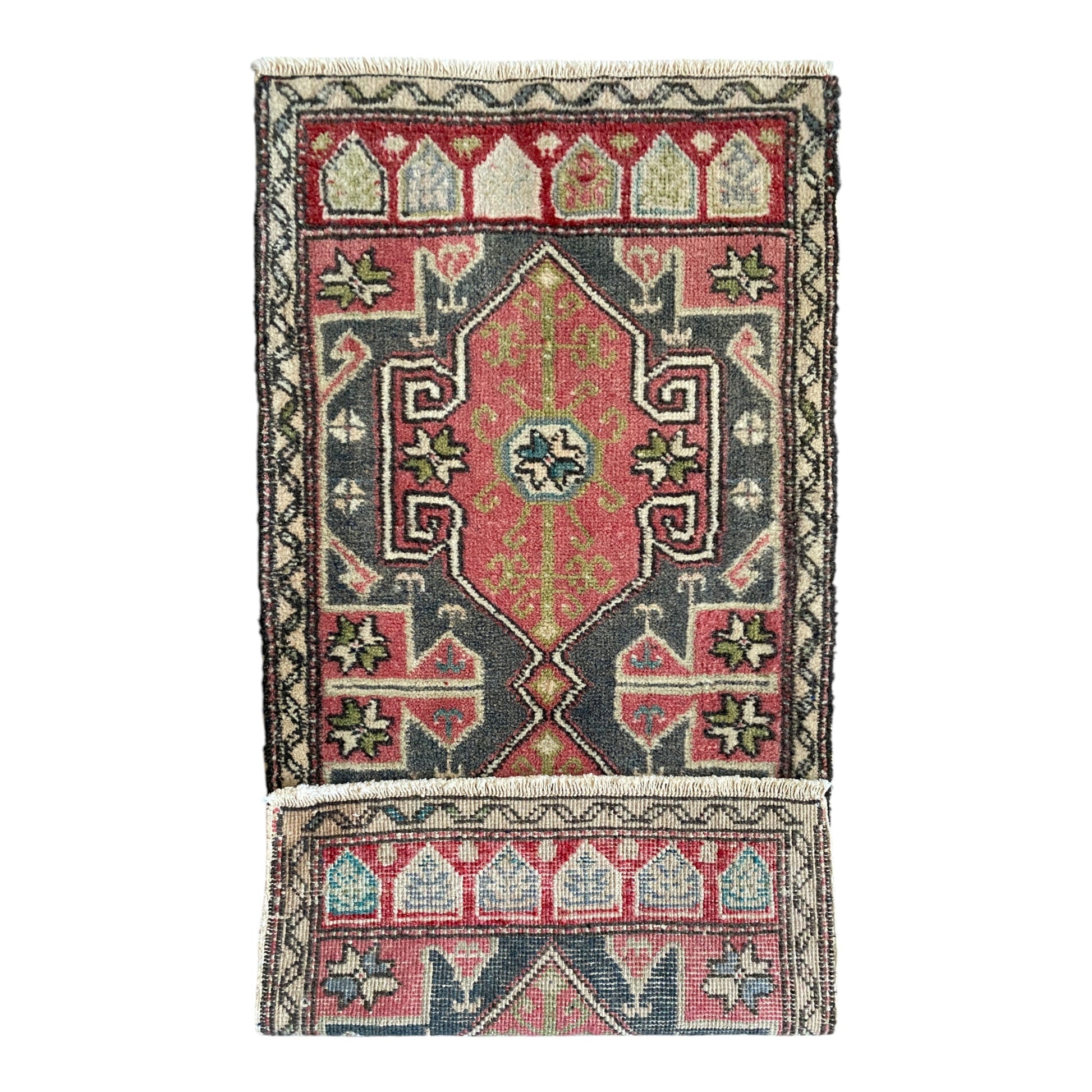 Vintage Small Konya Rug - Kilim Art Gallery