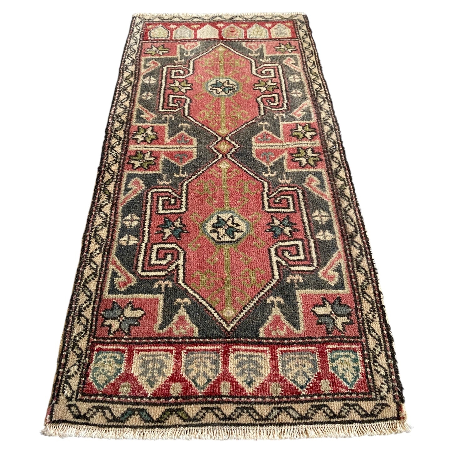 Vintage Small Konya Rug - Kilim Art Gallery